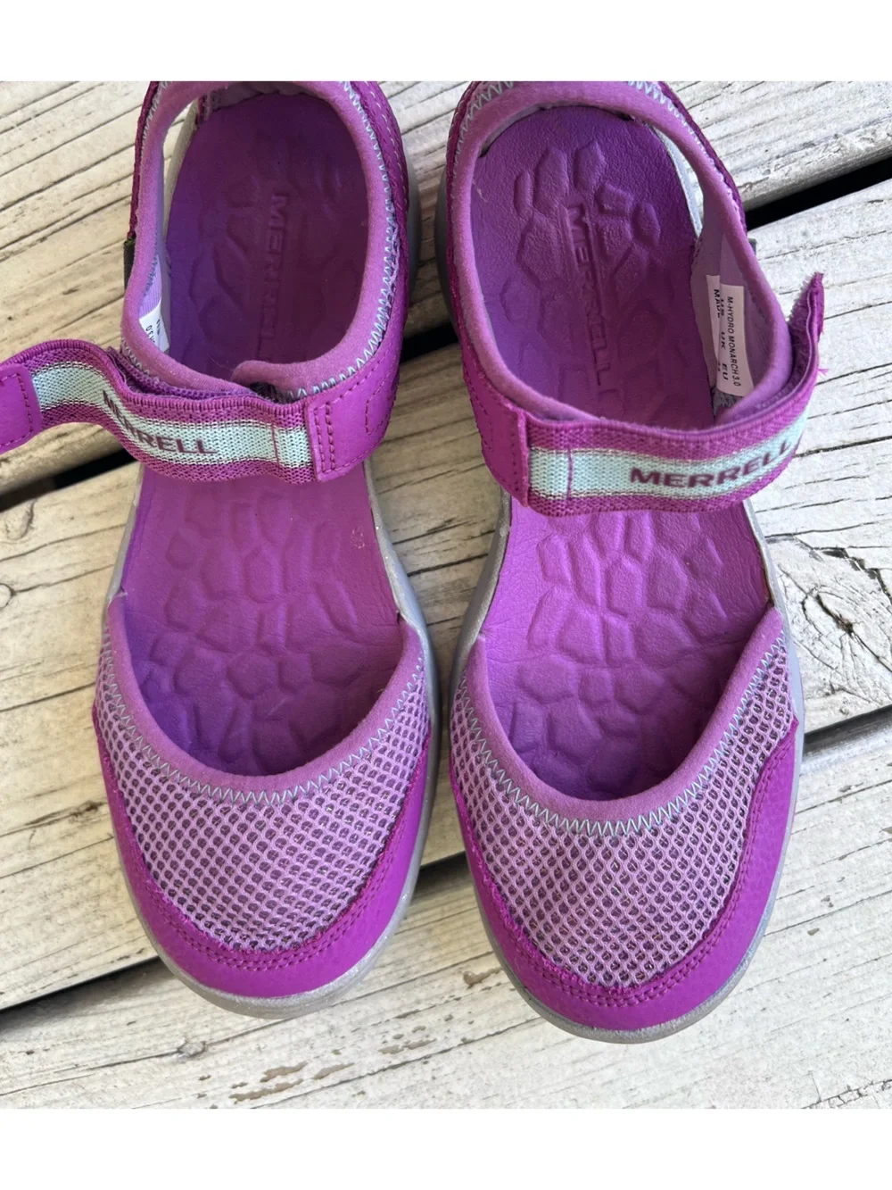Merrell Girls' Hydro Monarch 3.0 Water Sandals - Size 3
